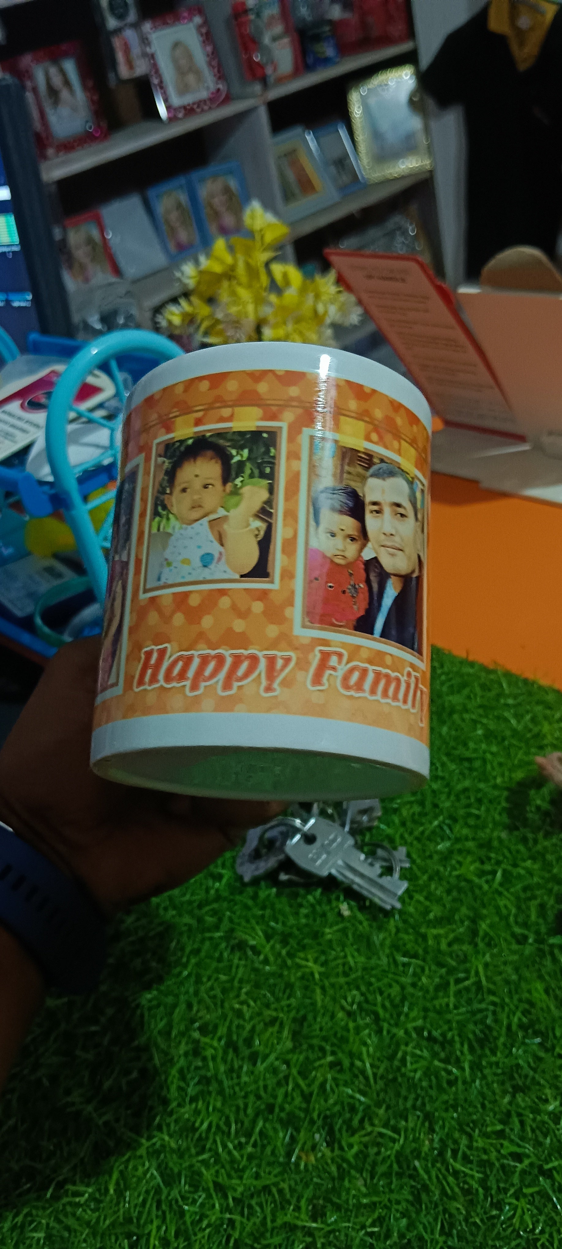 Personalized White Ceramic Photo Mug | Custom Printed Coffee Mug | Gift for Birthday & Anniversary