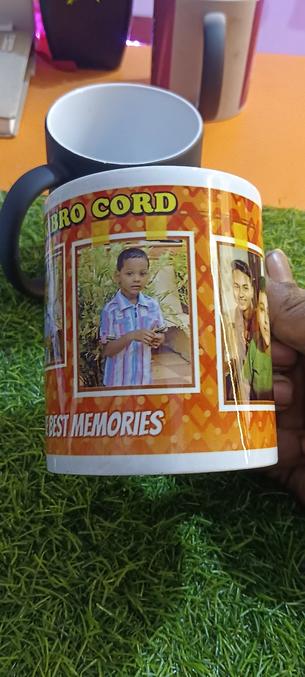 Personalized White Ceramic Photo Mug | Custom Printed Coffee Mug | Gift for Birthday & Anniversary