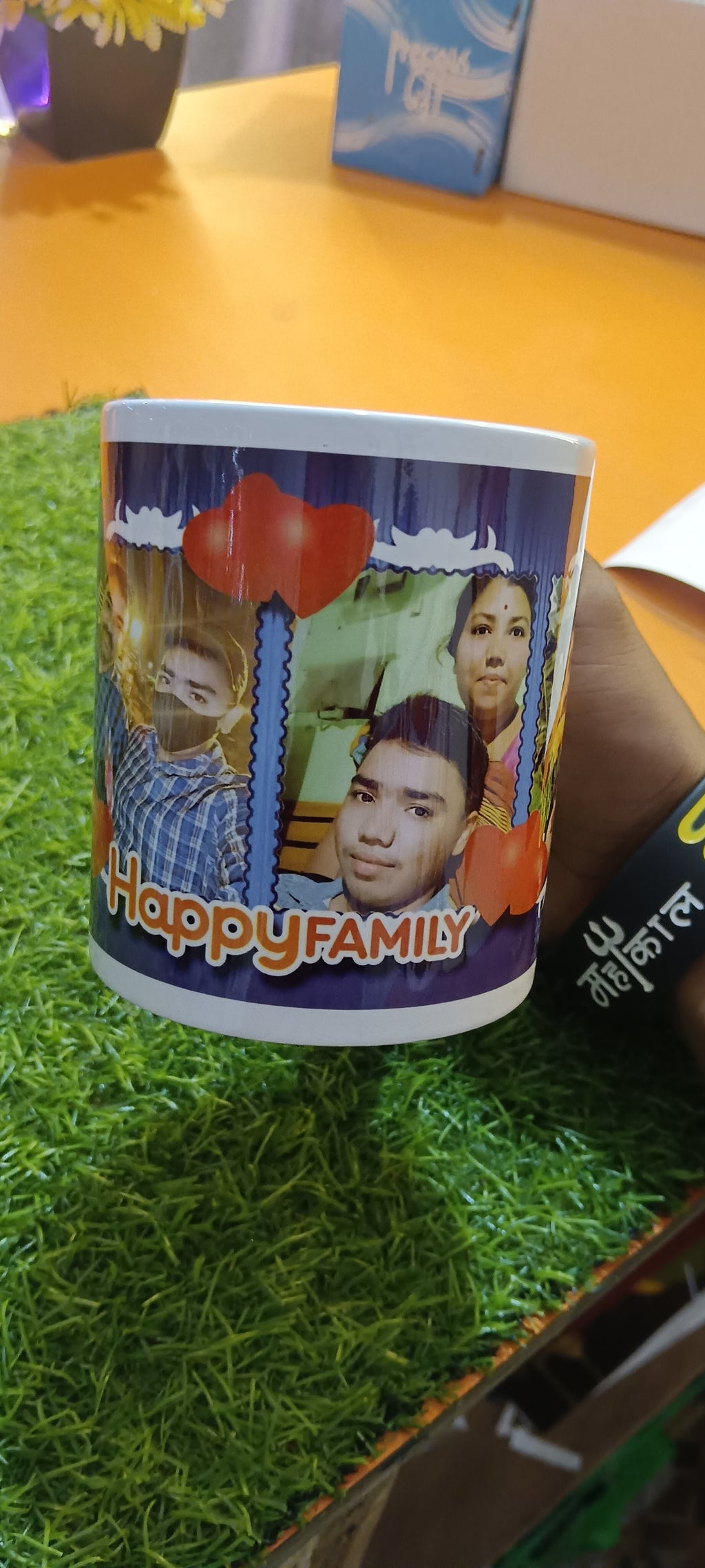 Personalized White Ceramic Photo Mug | Custom Printed Coffee Mug | Gift for Birthday & Anniversary