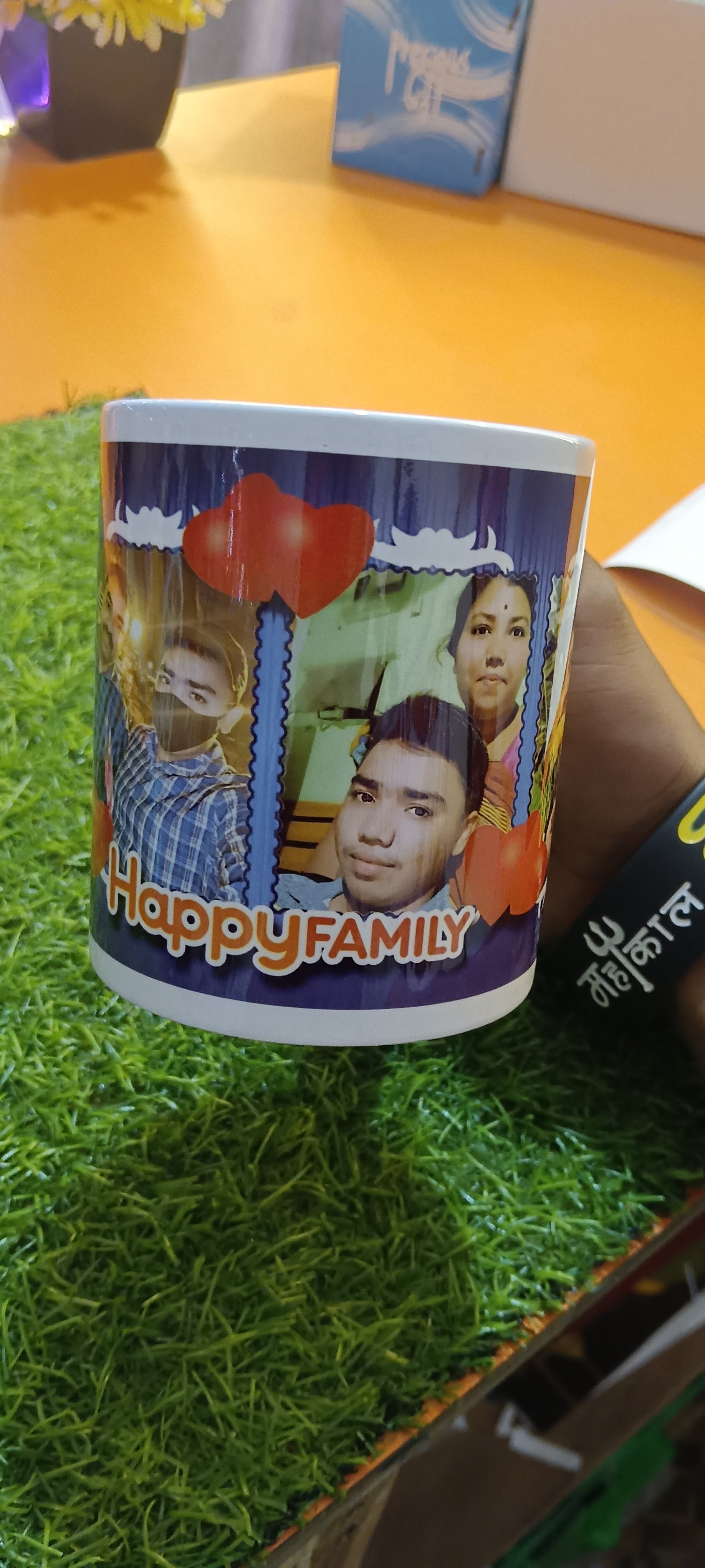 Personalized White Ceramic Photo Mug | Custom Printed Coffee Mug | Gift for Birthday & Anniversary