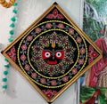 Lord Jagannath Wall Frame Handmade | Pattachitra Mandala Art Decor